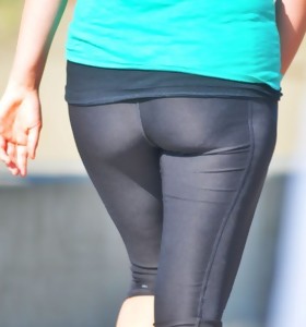 Hot obese butt teenies in yoga pants!